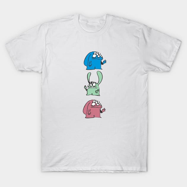 Monster tower T-Shirt by Mounstritos